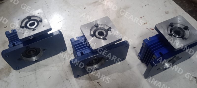 NMRV Reducer manufactured by Anand Gears, Bhayander — workshop photo 1