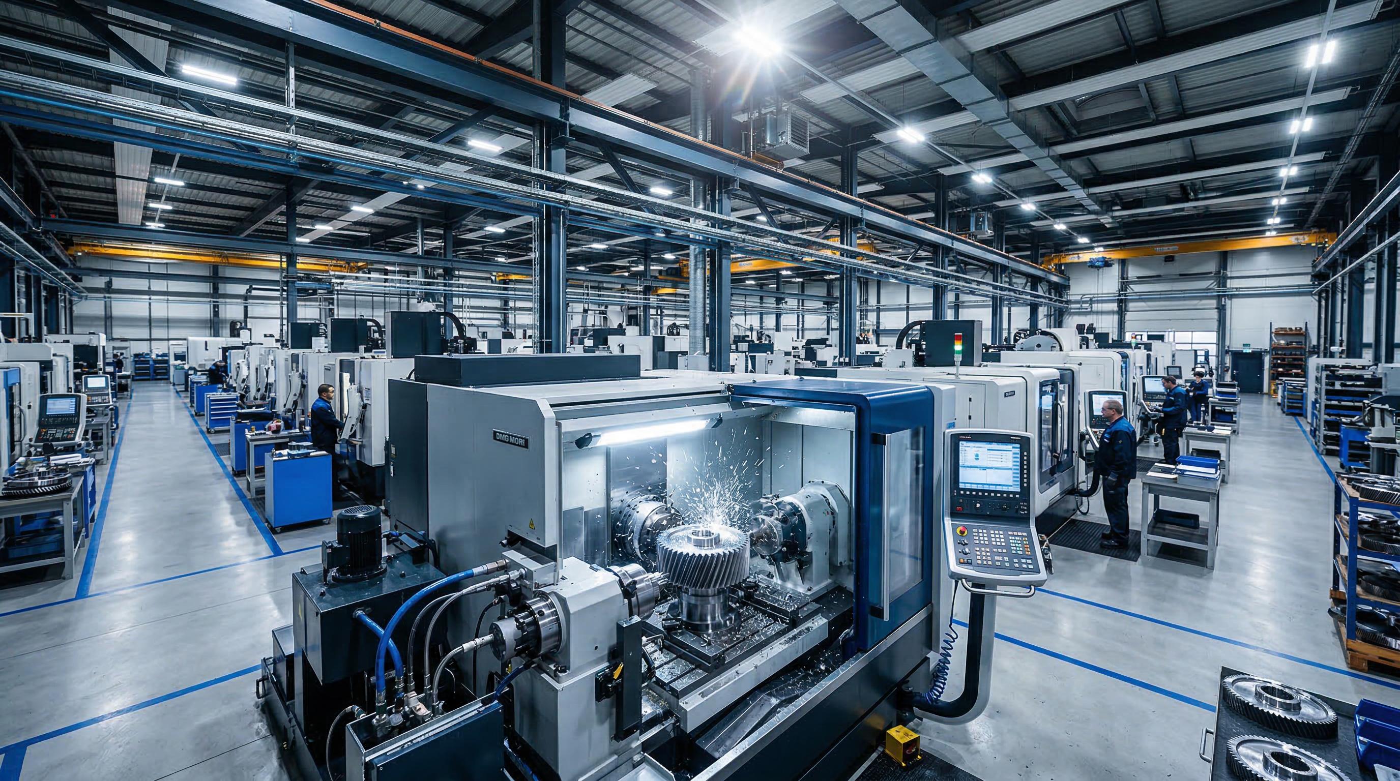CNC machining and gear manufacturing at Anand Gears